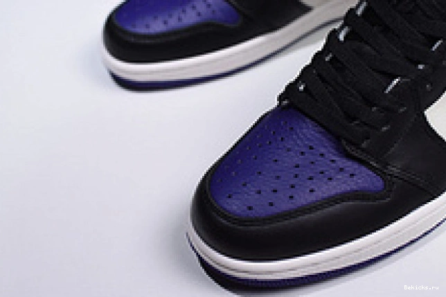 Reps BK 1 court purple 555088-501 air jordan 1106